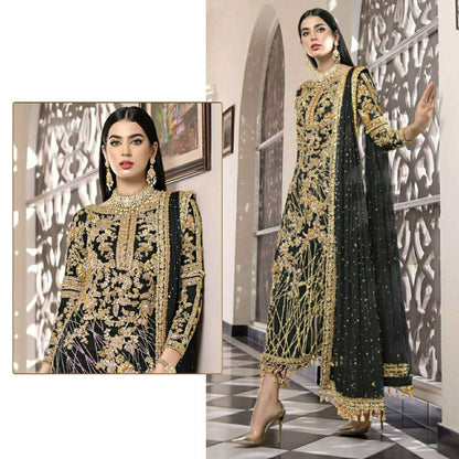 Heavy Embroidery Pakistani Style Suit