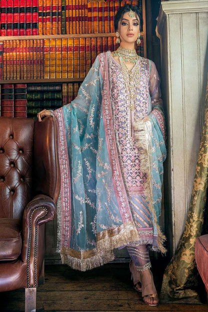 Multi Coloured Pakistani Beautiful Eid Dress C1015