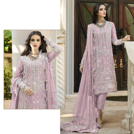 Purple Salwar Kameez with Modern Twist on Traditional Threads